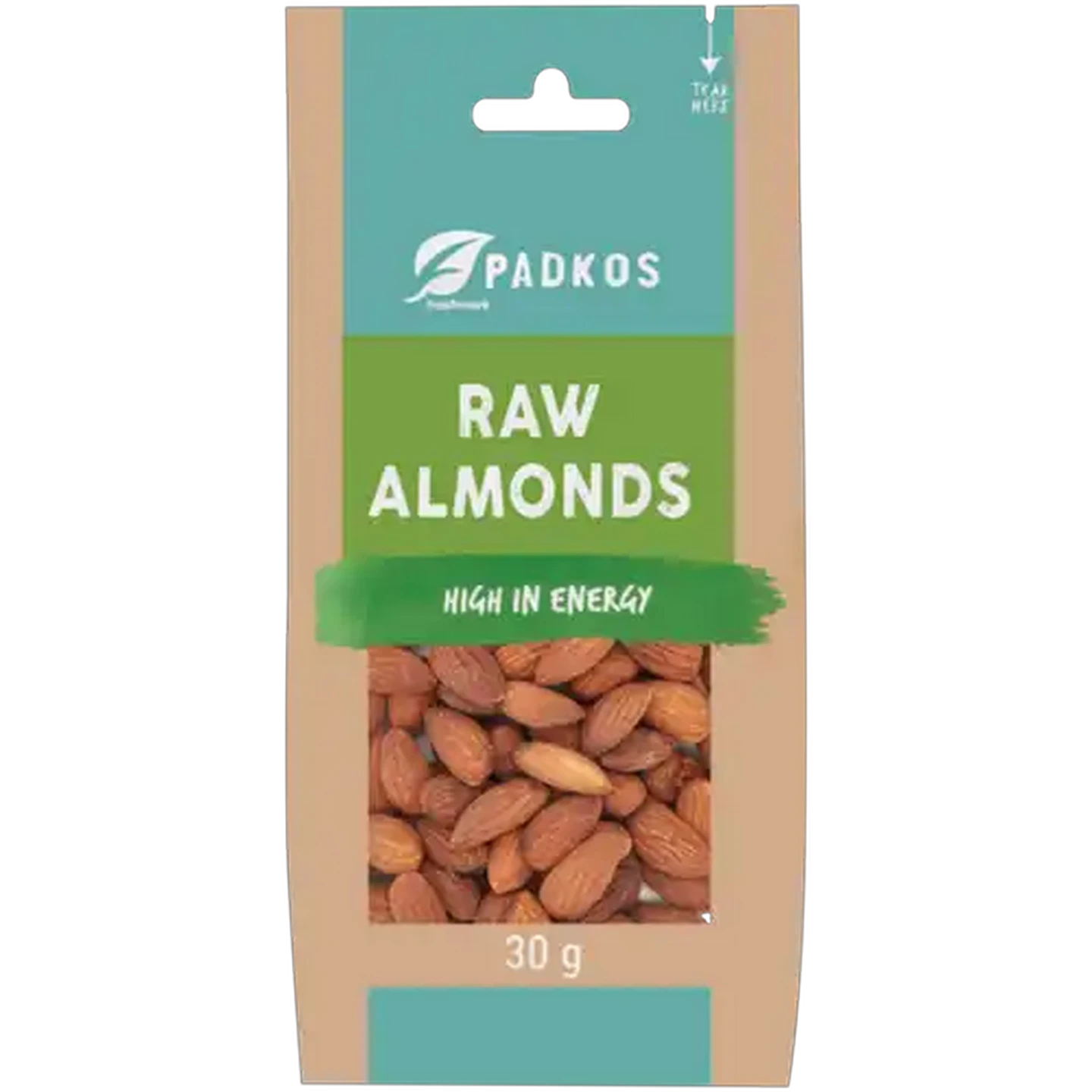Image of Padkos Raw Almonds 30g