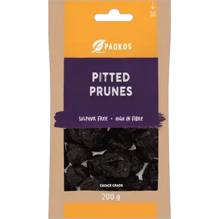 Padkos Pitted Prunes 200g