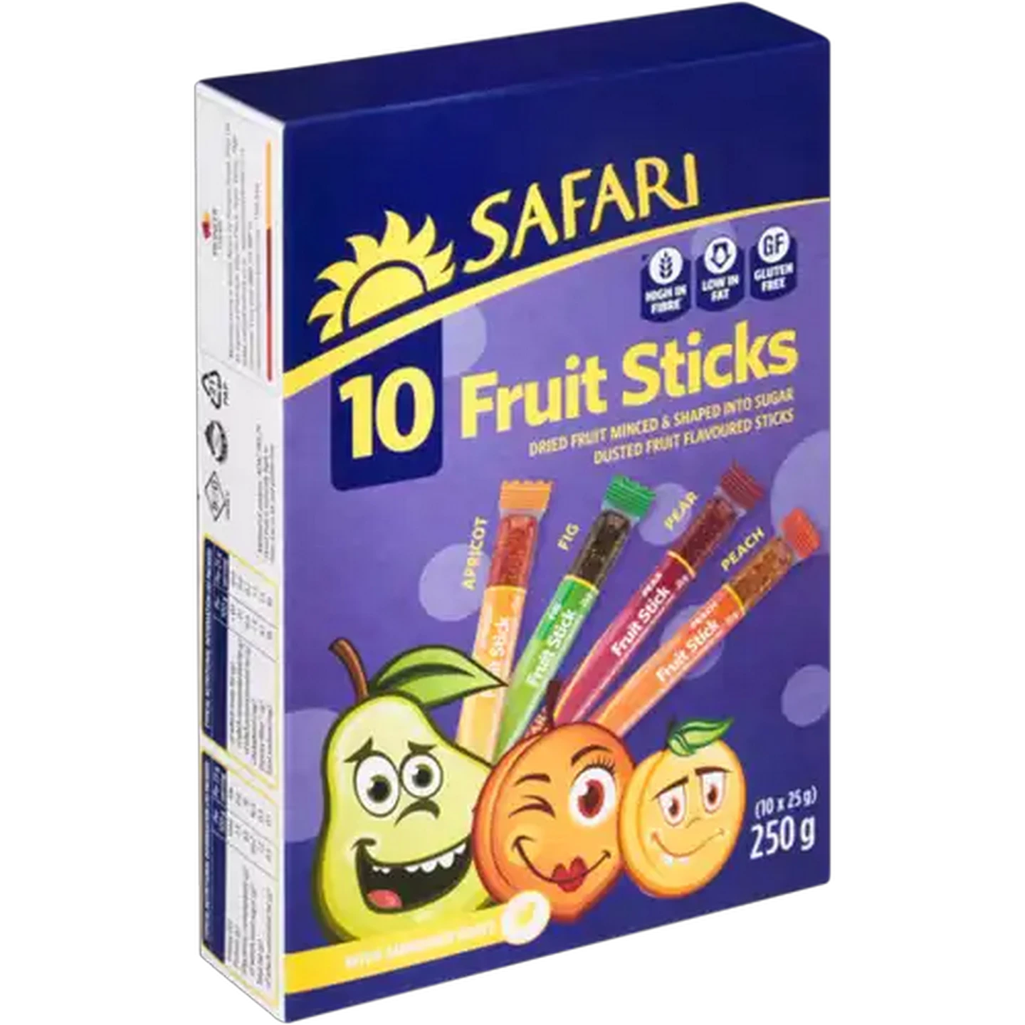 Image of SAFARI Funky Fruit Sticks 10 x 25g