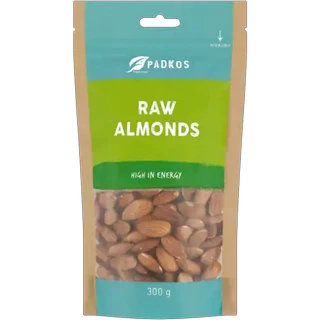 Padkos Raw Almonds 300g