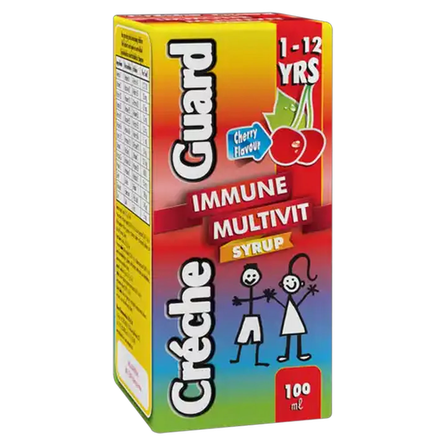 Image of Créche Guard Cherry Flavoured Immune Multivitamin Syrup 100ml