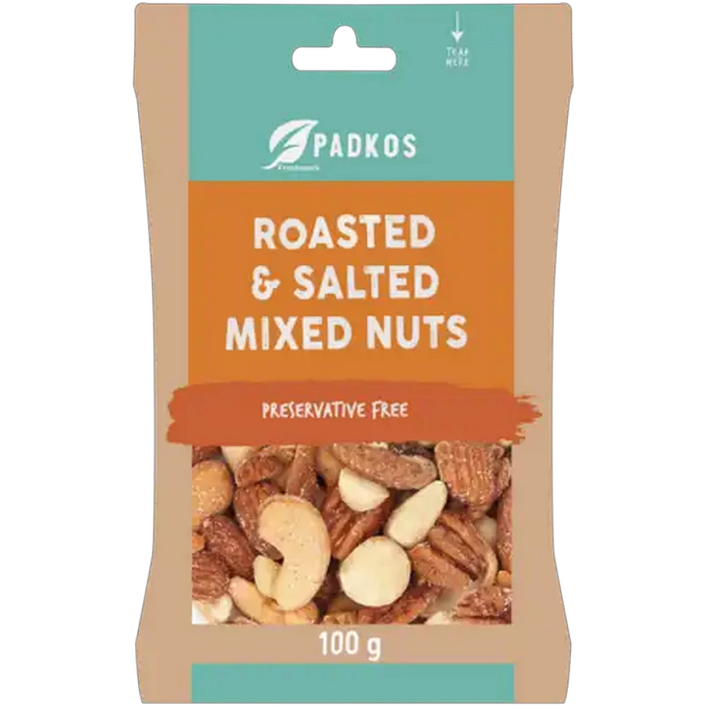 Image of Padkos Roasted & Salted Mixed Nuts 100g