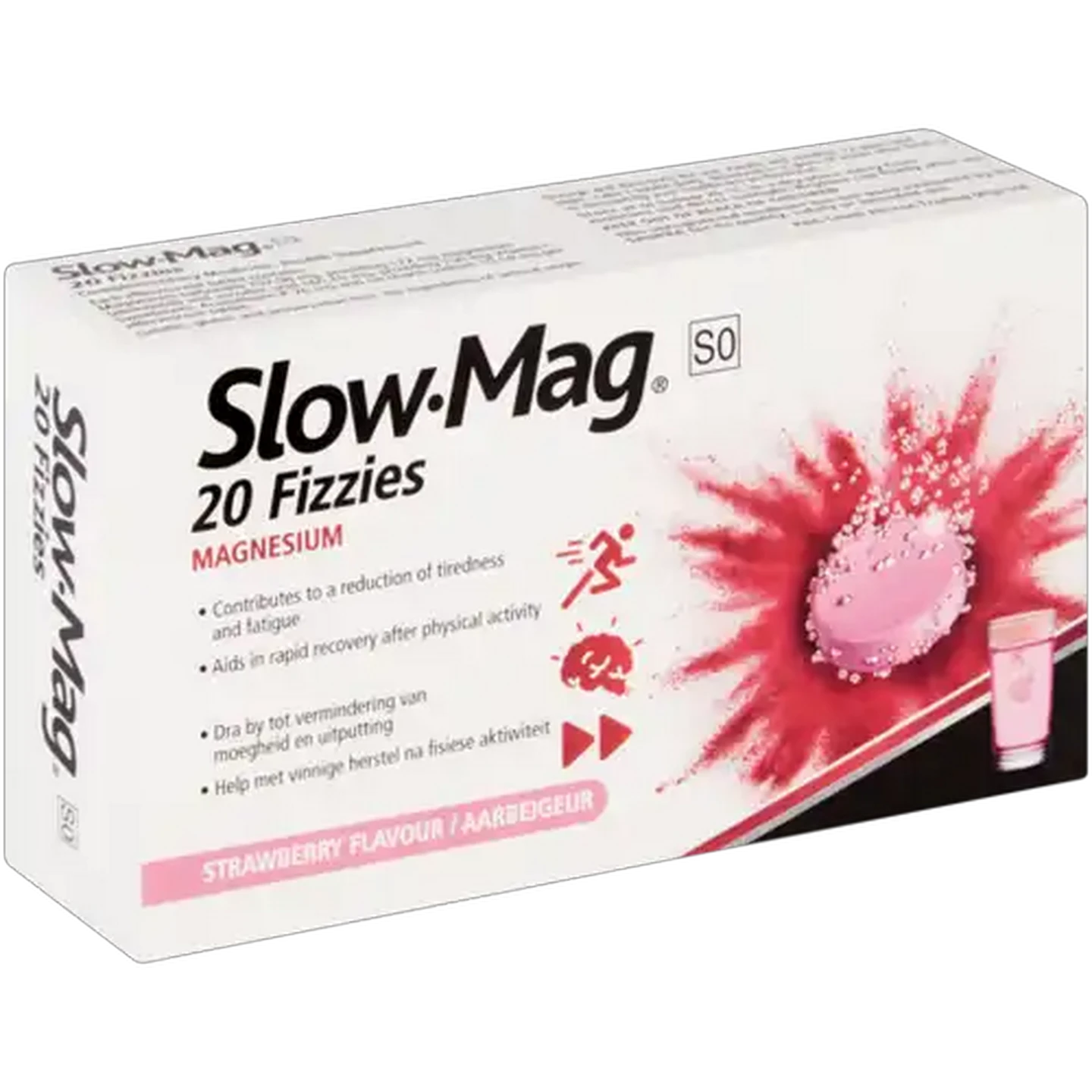 Image of Slow-Mag Magnesium With Vitamin C Effervescent Tablets 20 Pack