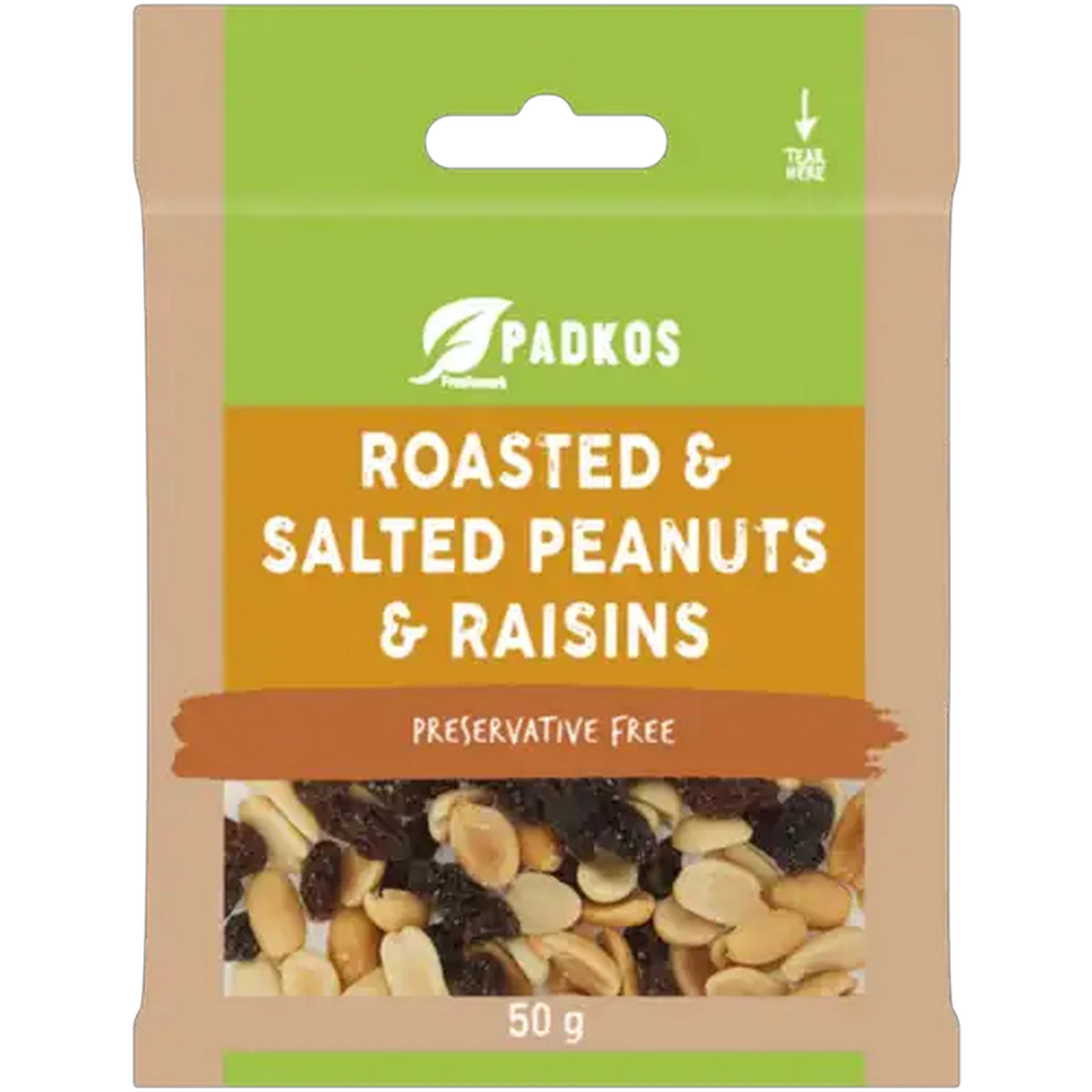 Shoprite ZA | Padkos Roasted & Salted Peanuts & Raisins 50g