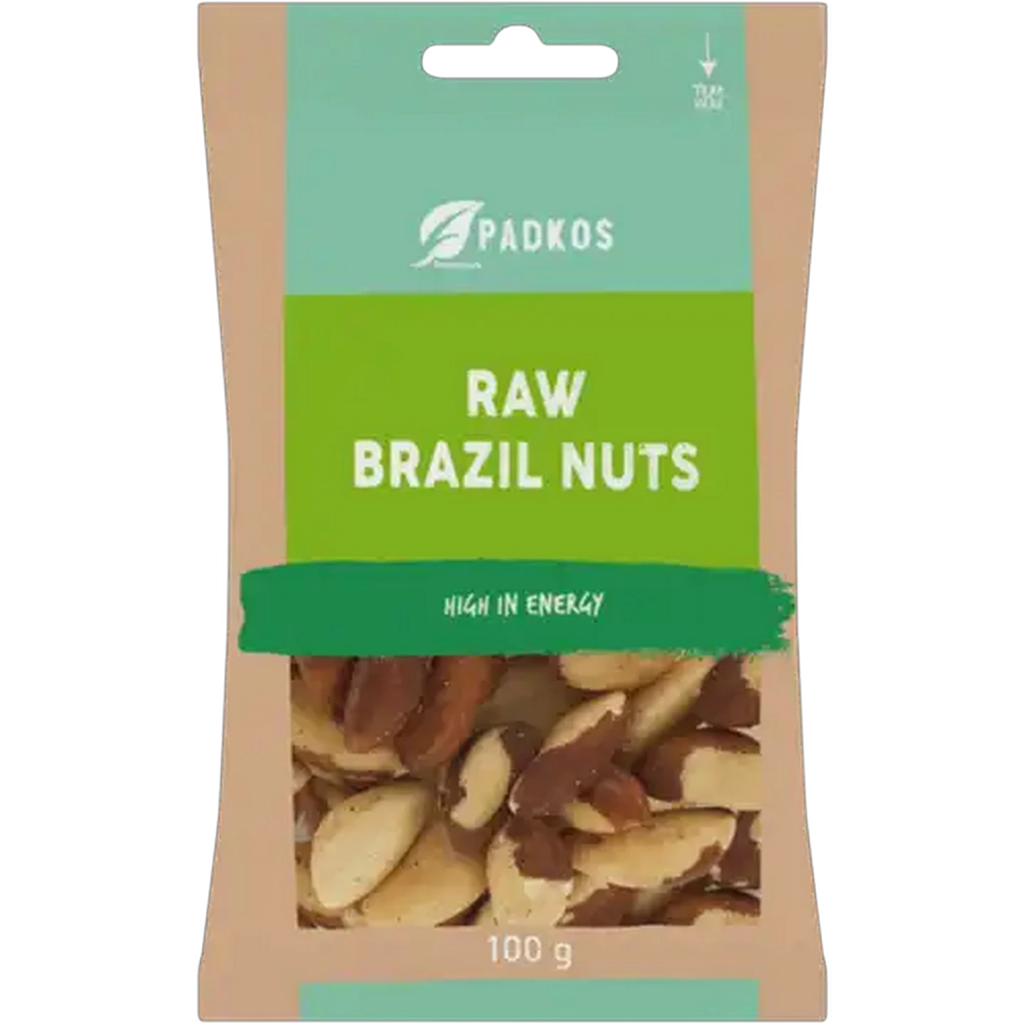 Image of Padkos Raw Brazil Nuts 100g