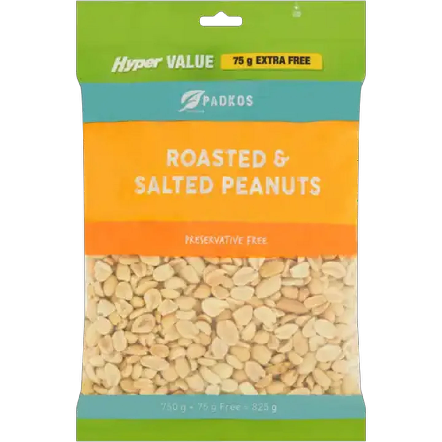 Image of Padkos Roasted & Salted Peanuts 825g