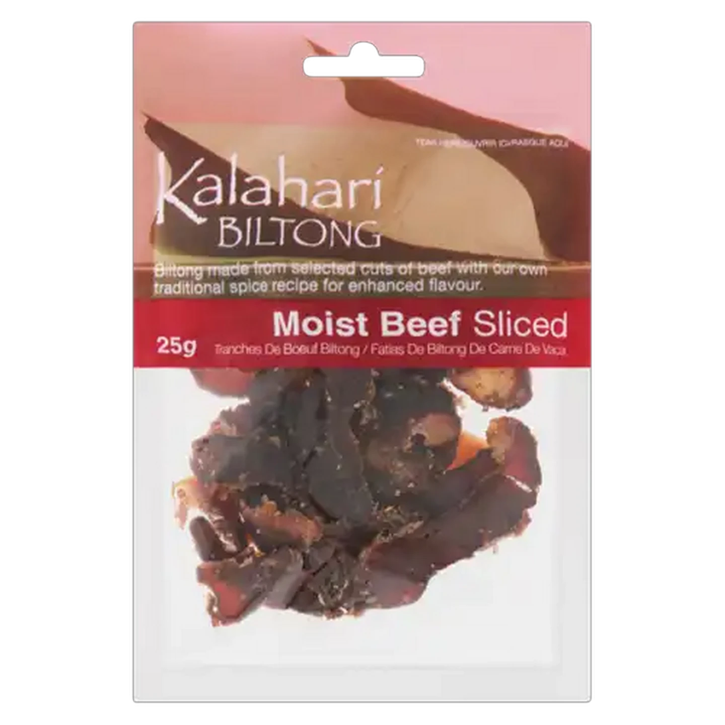 Image of Kalahari Biltong Beef Sliced Biltong 25g