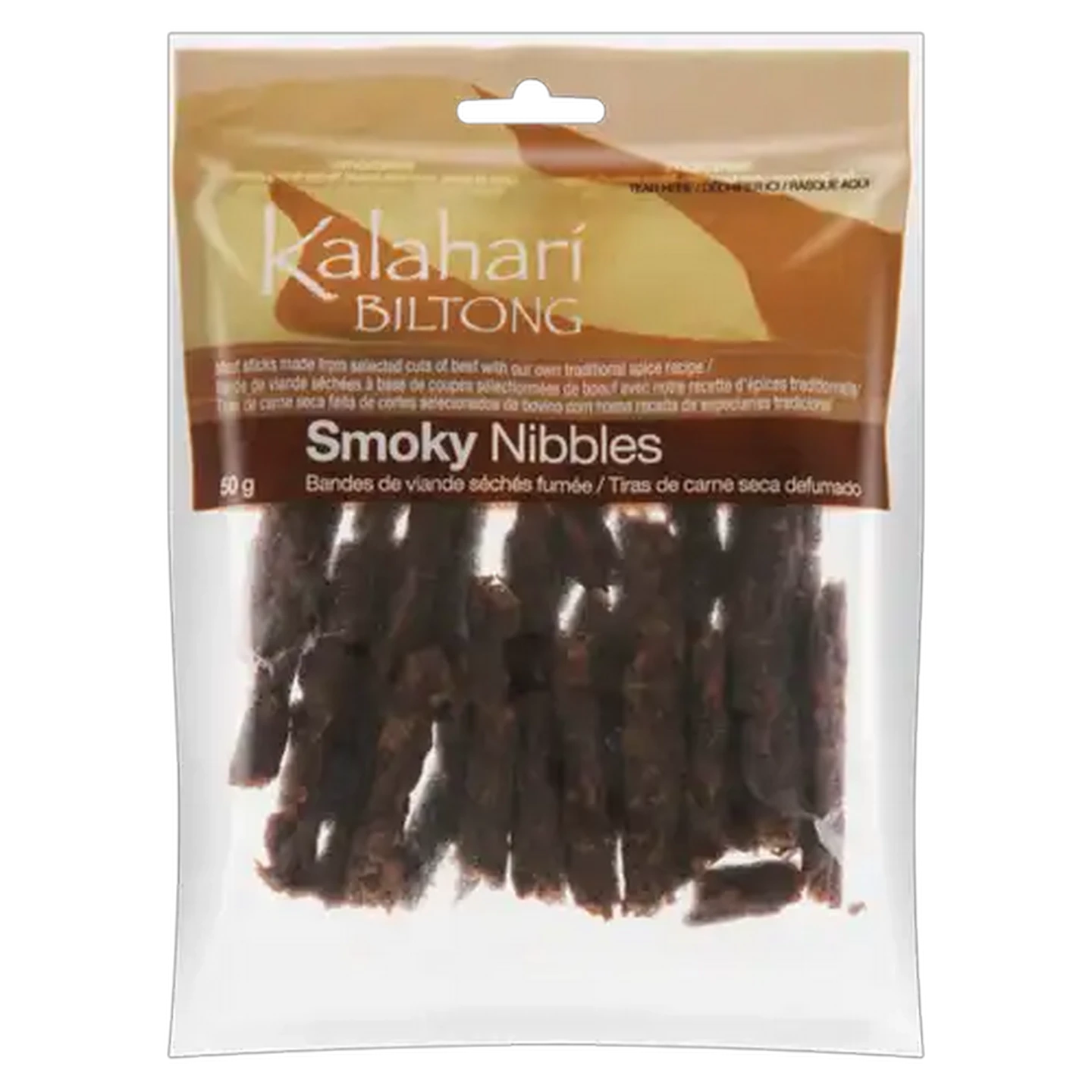 Image of Kalahari Biltong Beef Smoky Nibbles 50g