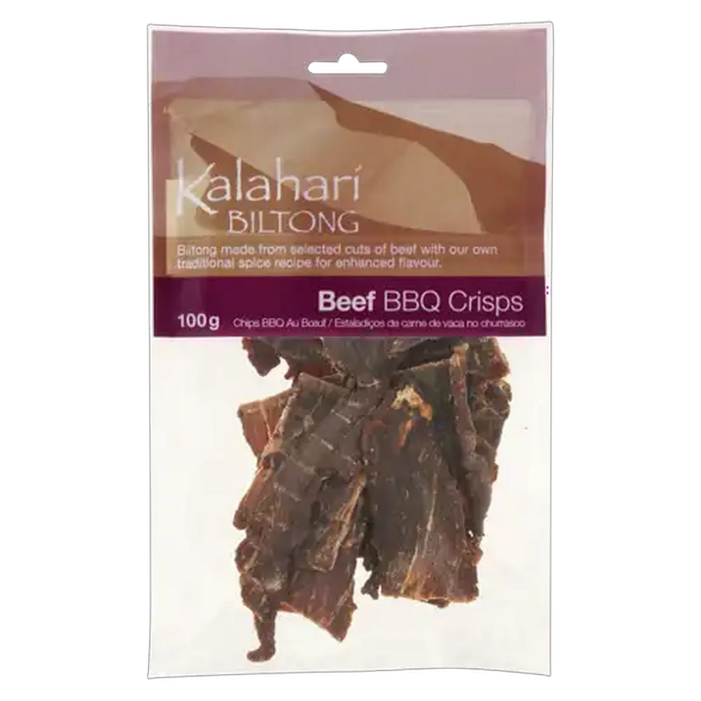 Image of Kalahari Biltong BBQ Crisp Biltong 100g