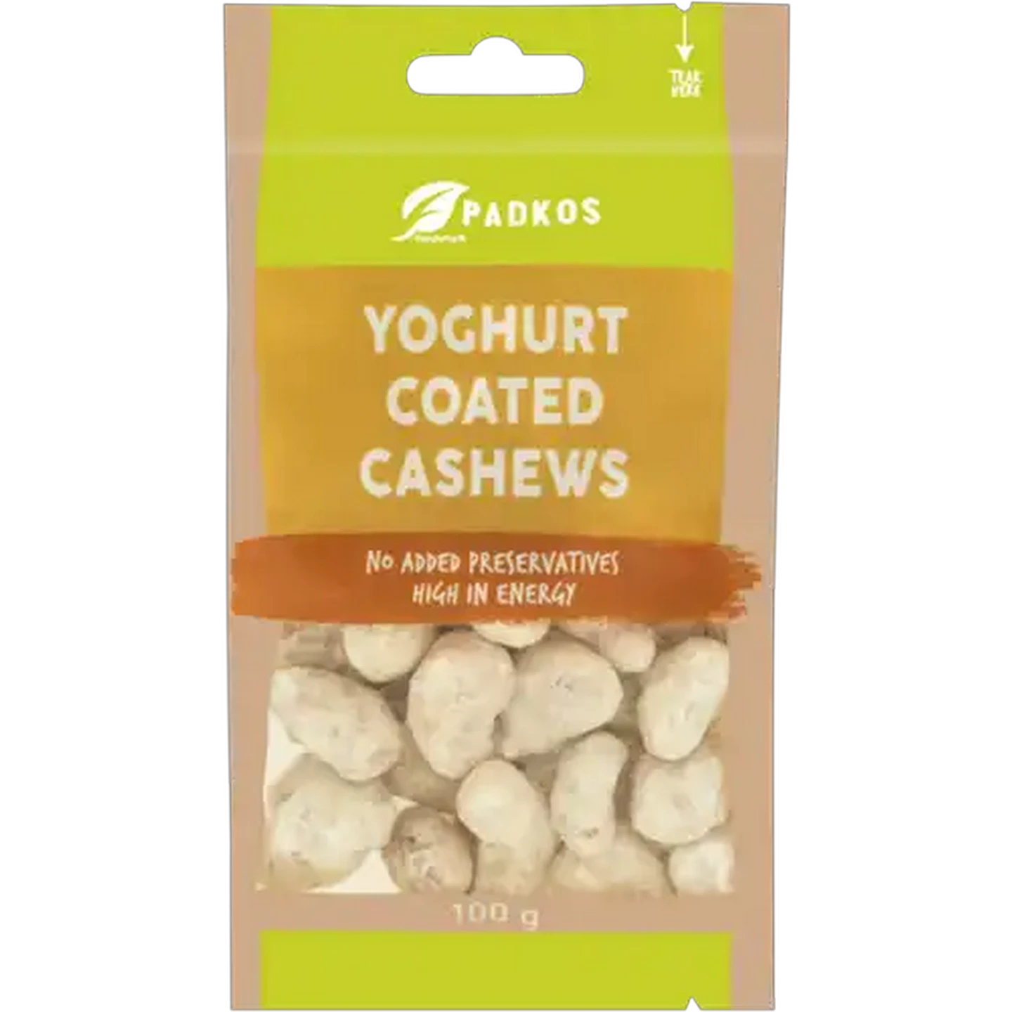 Image of Padkos Yoghurt Coated Cashews 100g