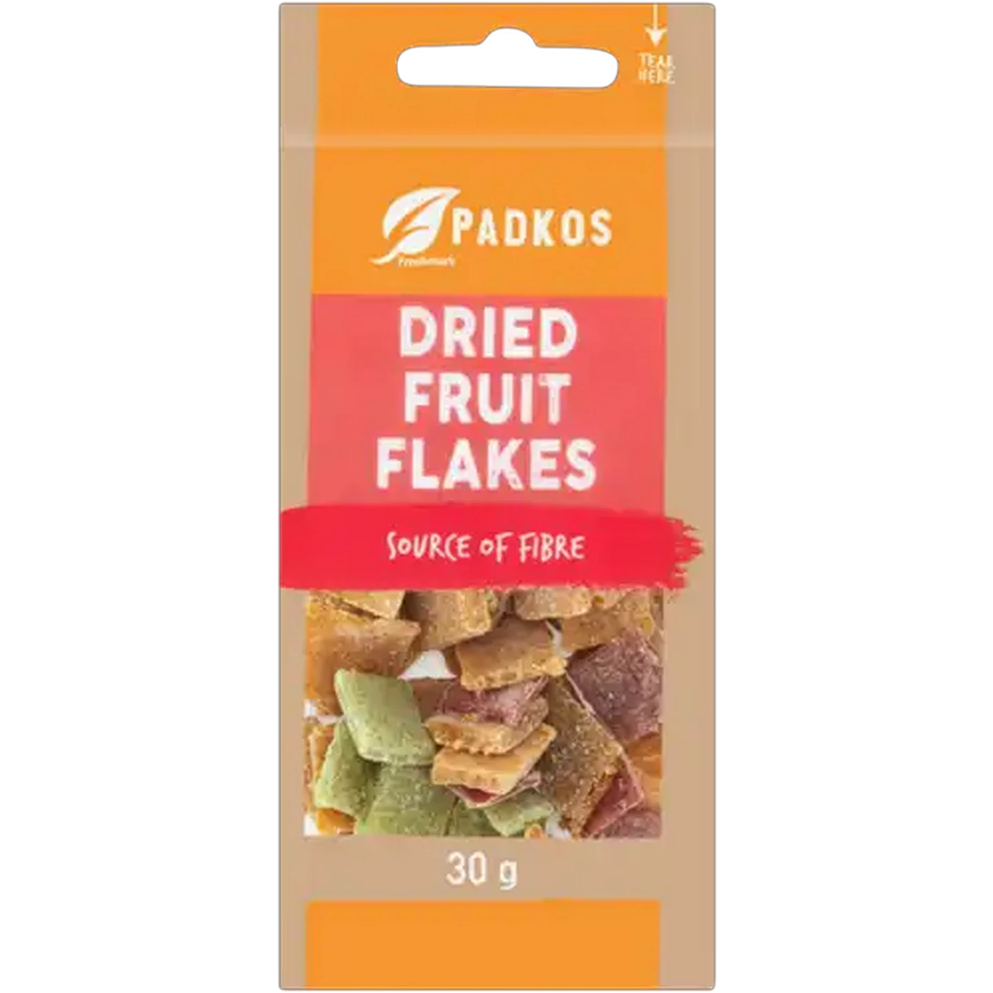 Image of Padkos Dried Fruit Flakes 30g