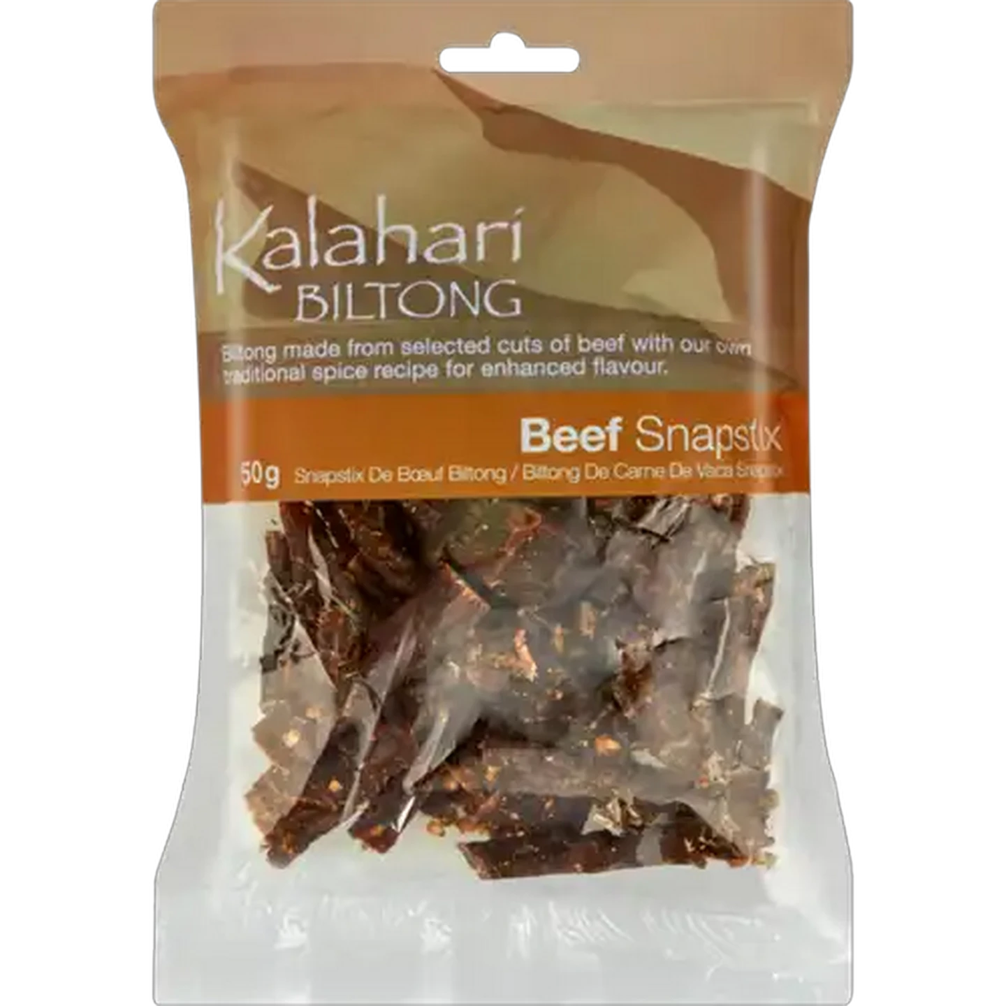 Image of Kalahari Biltong Snapstix Beef Biltong 50g