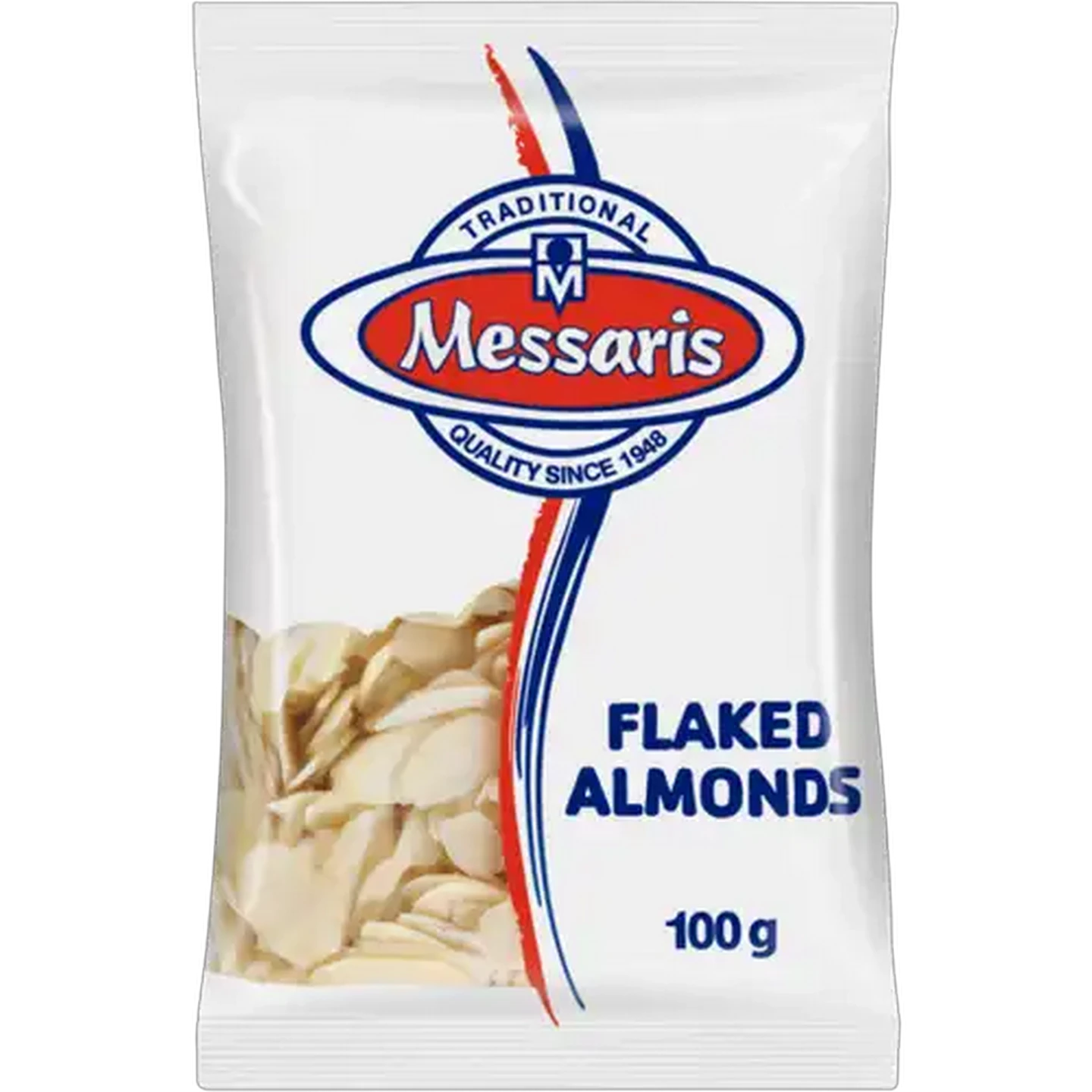 Image of Messaris Flaked Almonds 100g