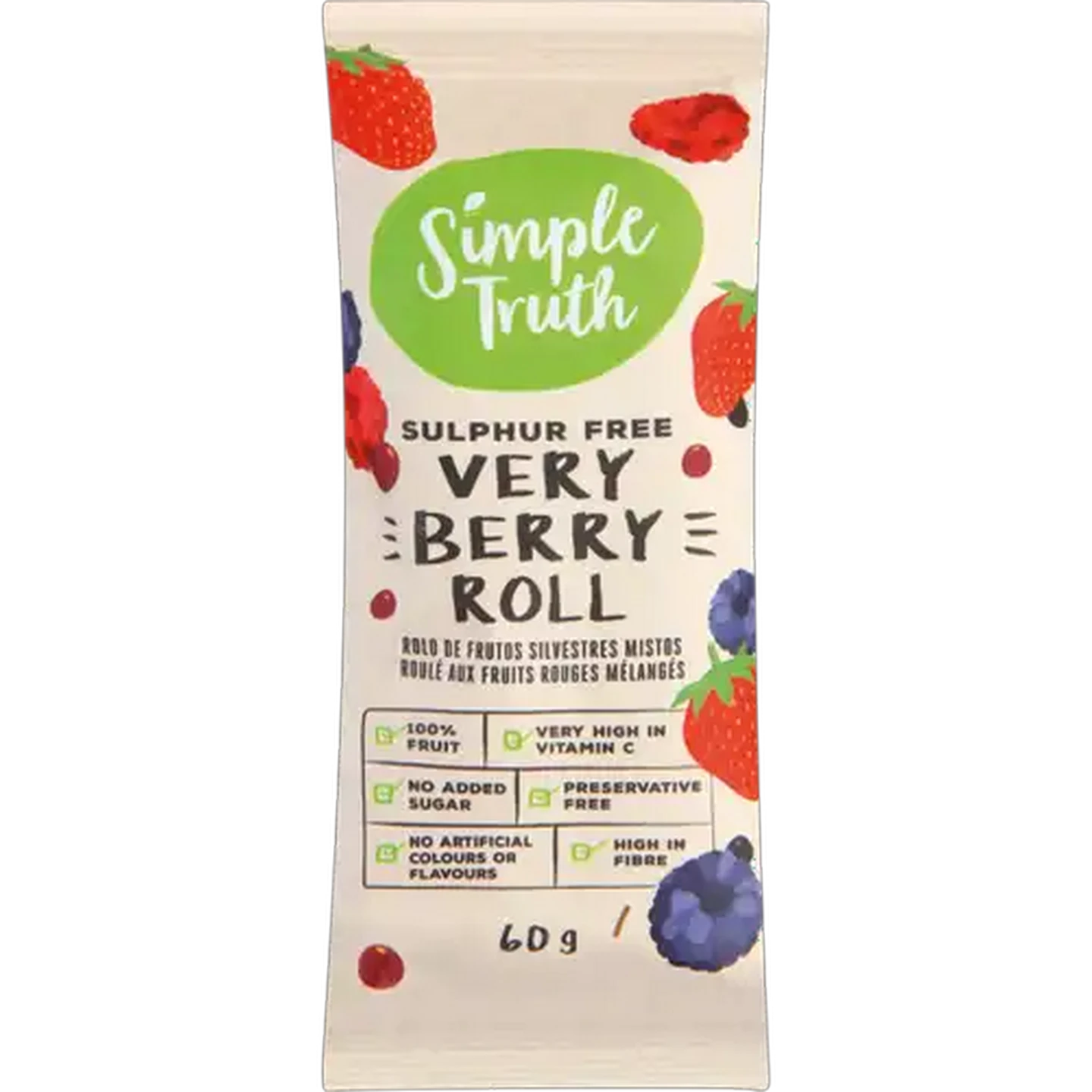 Image of Simple Truth Very Berry Roll 60g
