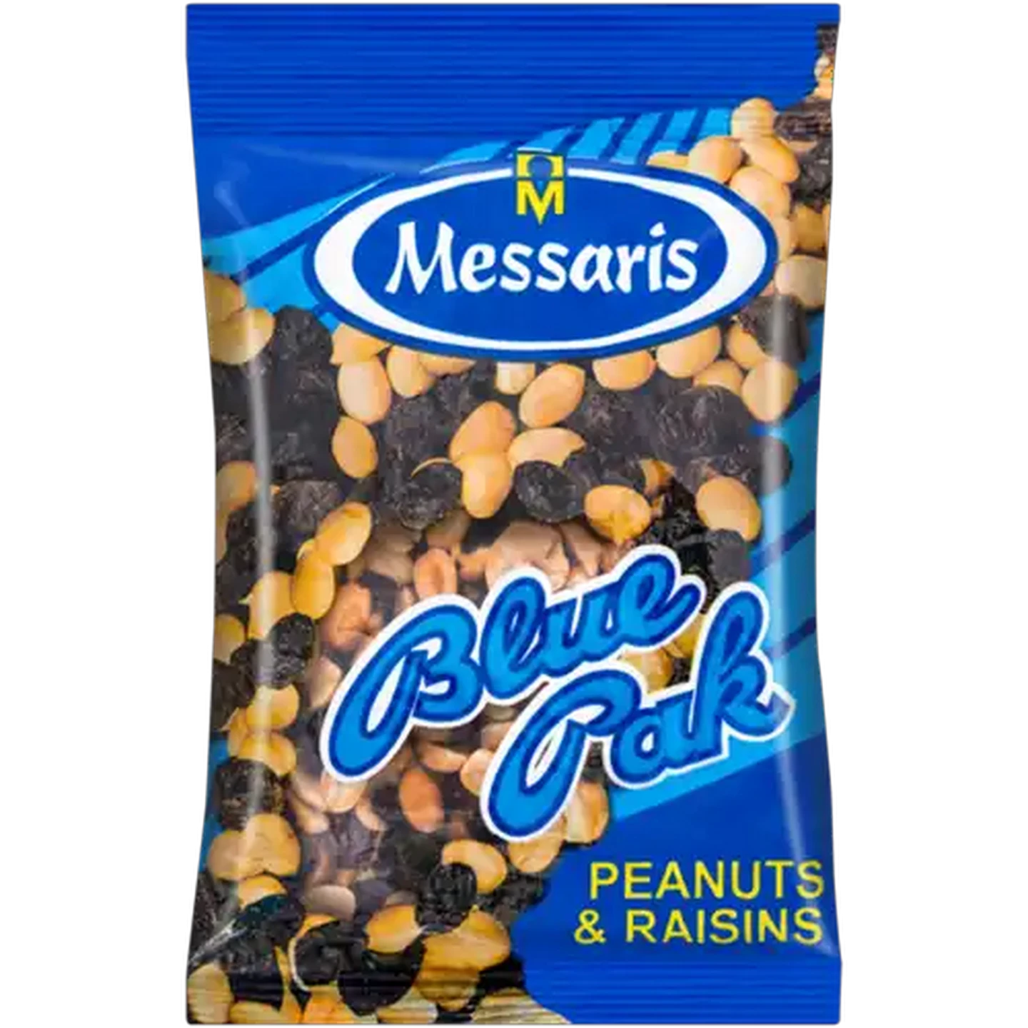 Image of Messaris Blue Pak Peanuts & Raisins 450g