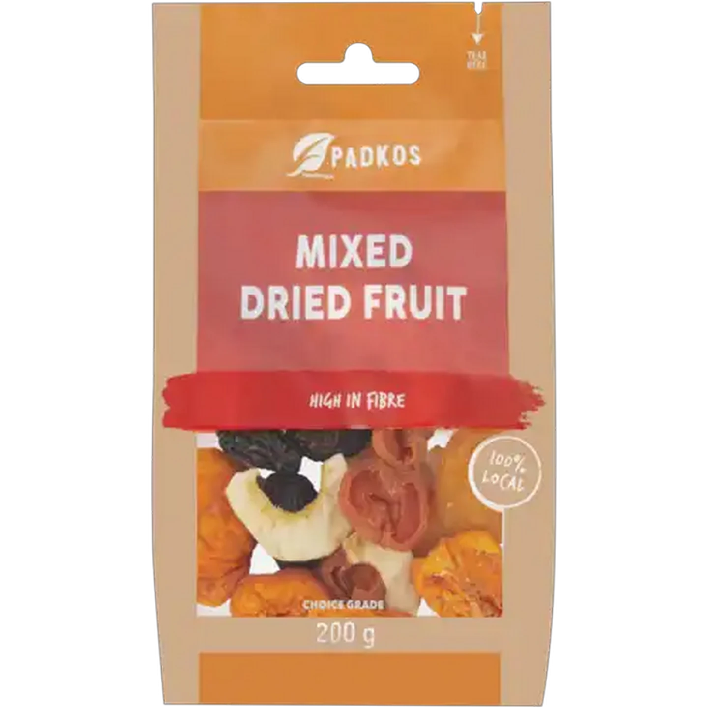 Image of Padkos Mixed Dried Fruit 200g