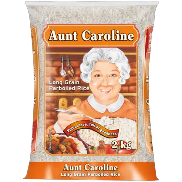 Aunt Caroline Long Grain Parboiled Rice 2kg