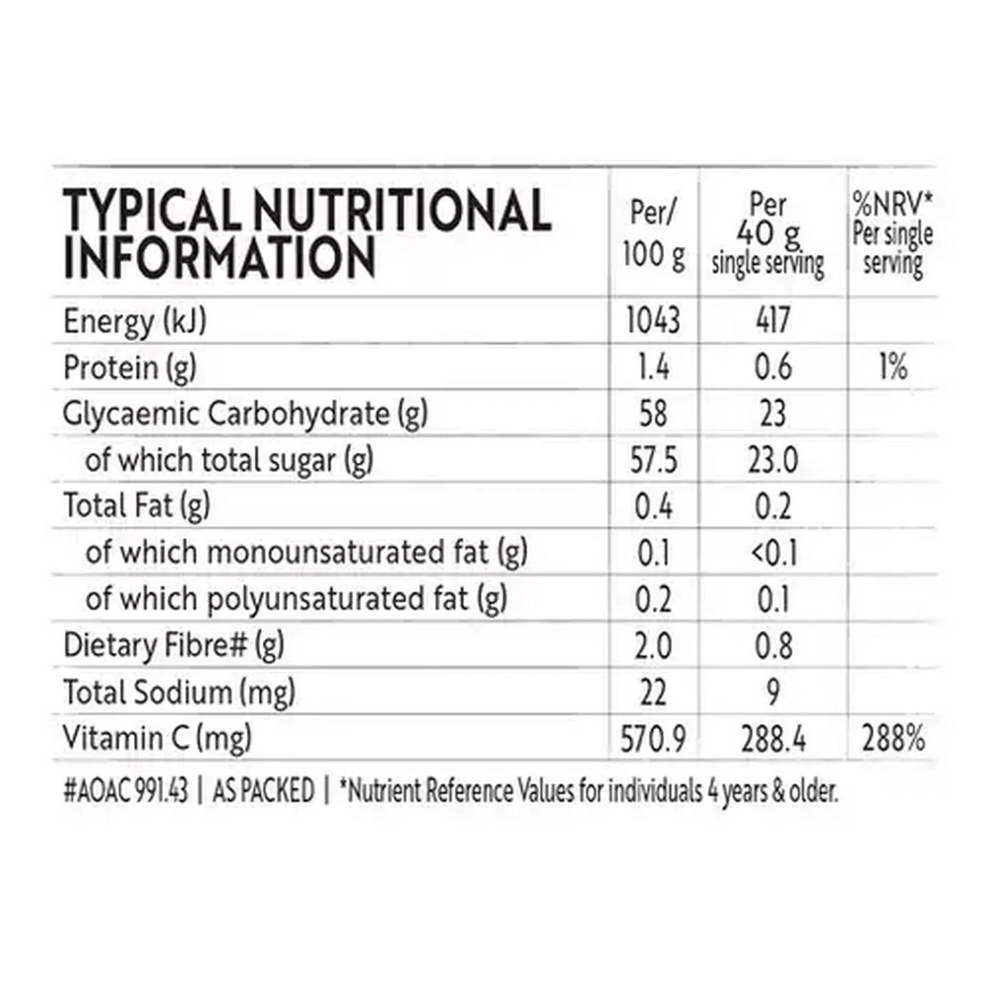 Image of Simple Truth Strawberry Fruit Flakes 40g