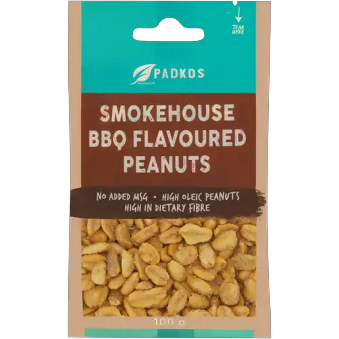 Image of Padkos Smokehouse BBQ Flavoured Peanuts 100g