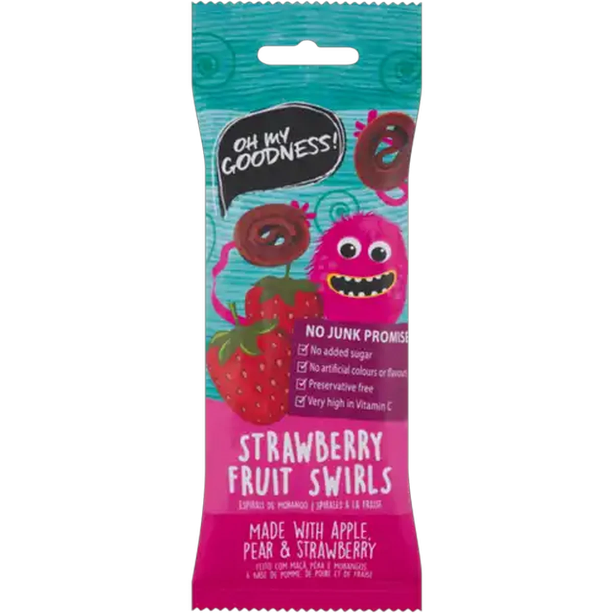 Checkers Sixty60 | Oh My Goodness! Strawberry Fruit Swirls 50g