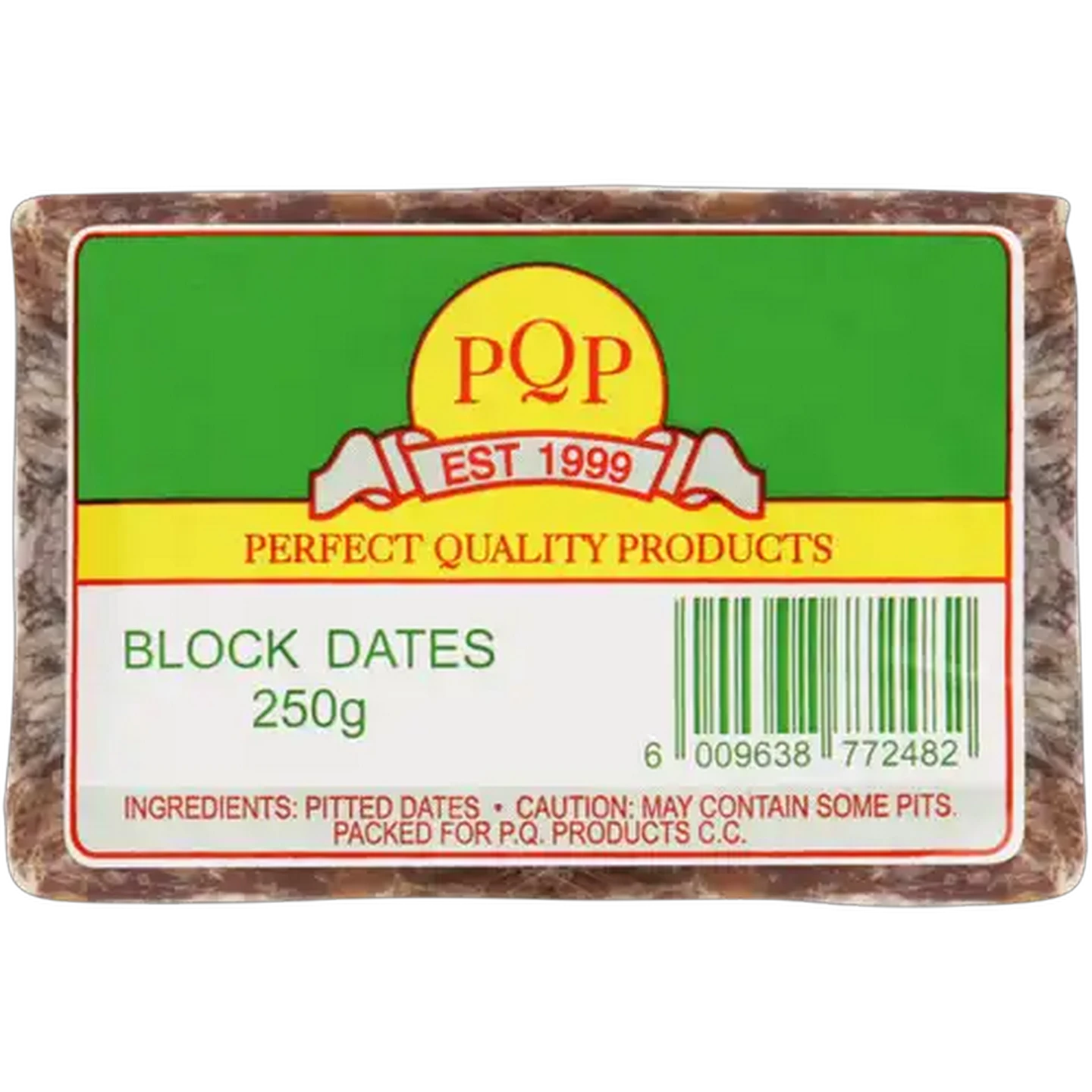 Image of PQP Block Dates 250g