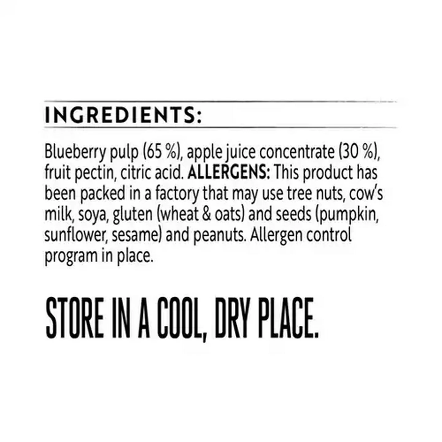 Image of Simple Truth Blueberry Fruit Cubes 50g