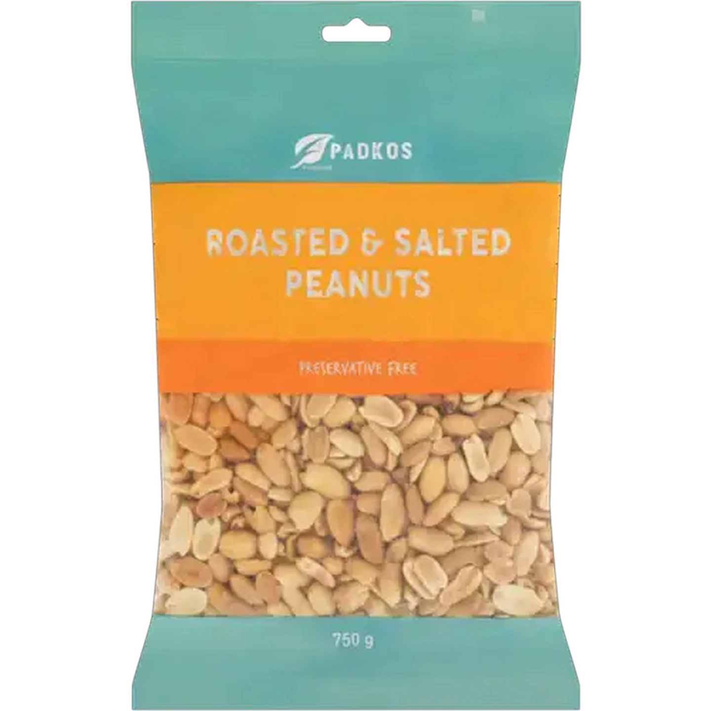 Image of Padkos Roasted & Salted Peanuts 750g