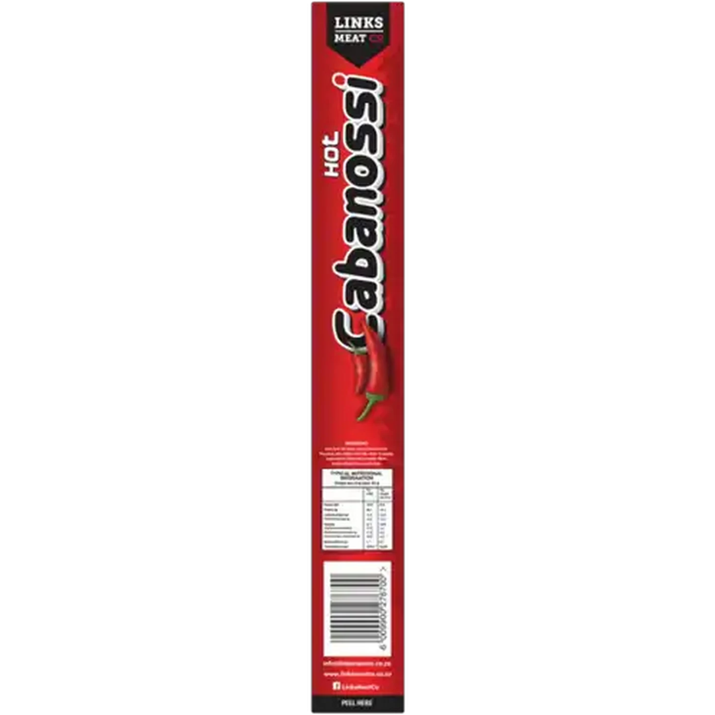 Image of Links Meat Co Hot Cabanossi Stick 40g
