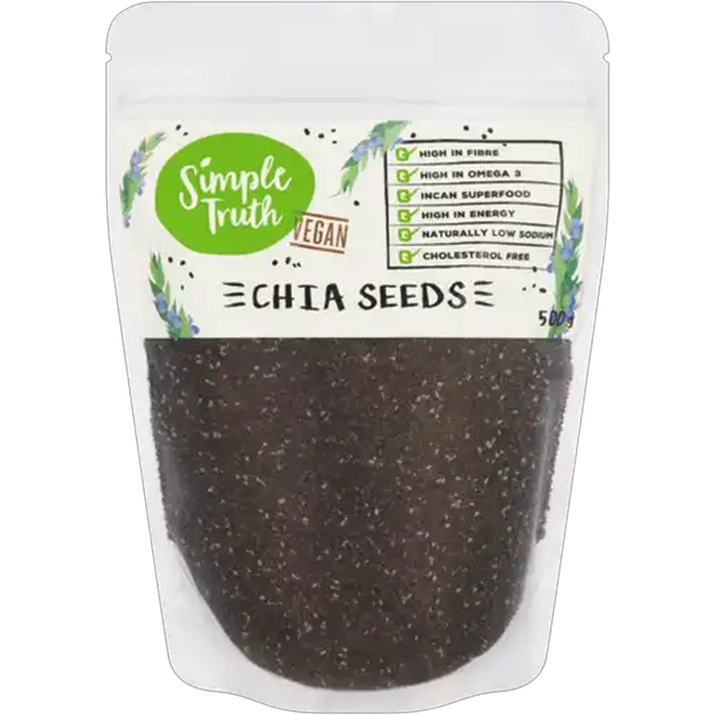 Image of Simple Truth Chia Seeds 500g