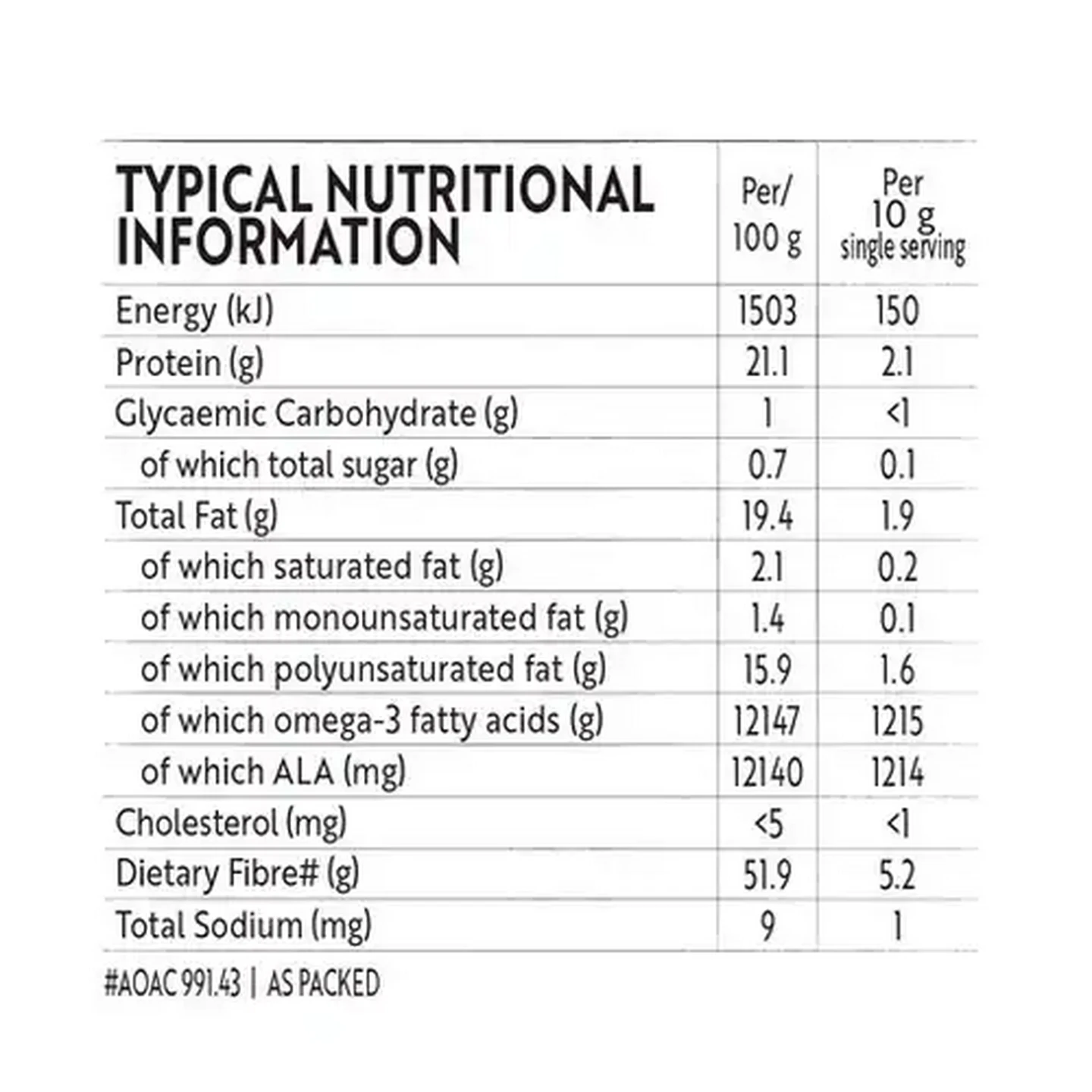 Image of Simple Truth Chia Seeds 500g