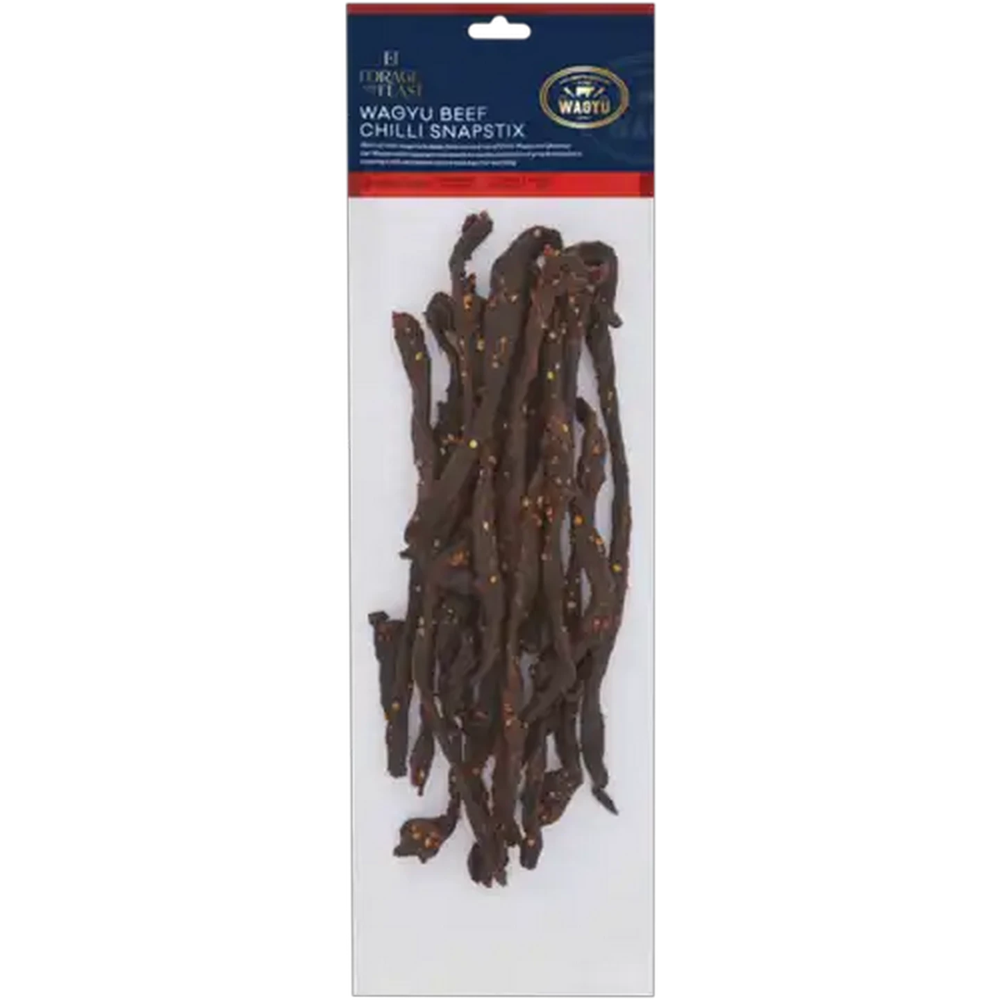 Image of Forage And Feast Wagyu Beef Chilli Snapstix Per KG