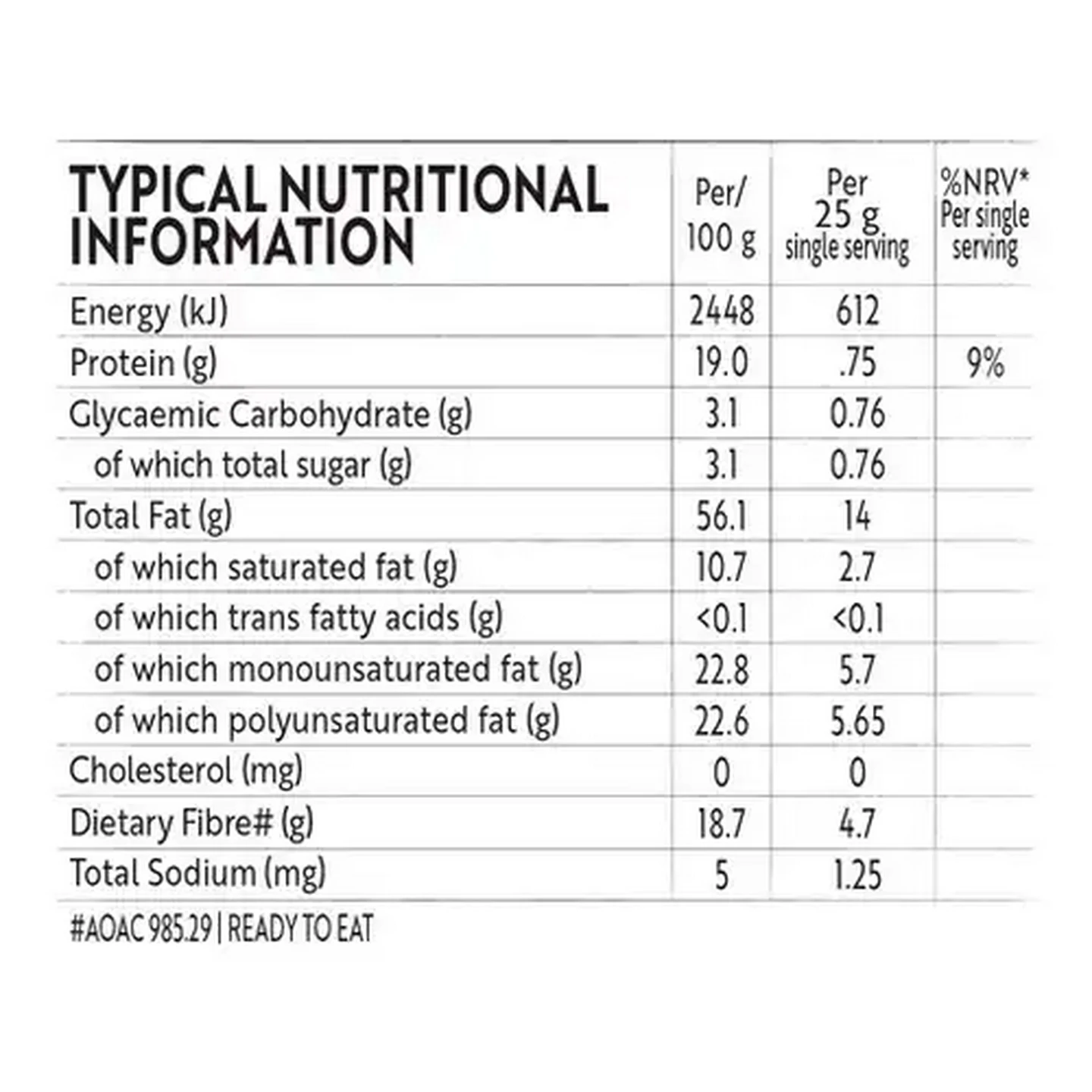 Image of Simple Truth Banting Friendly Mix 50g