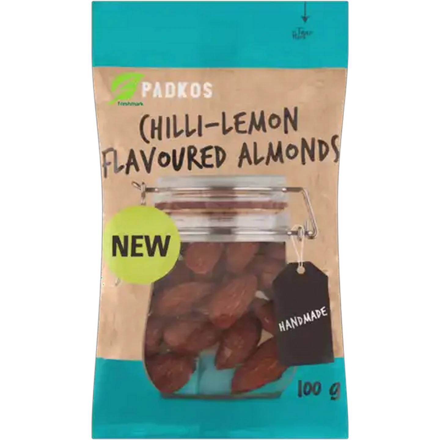 Image of Padkos Chilli-Lemon Flavoured Almonds 100g