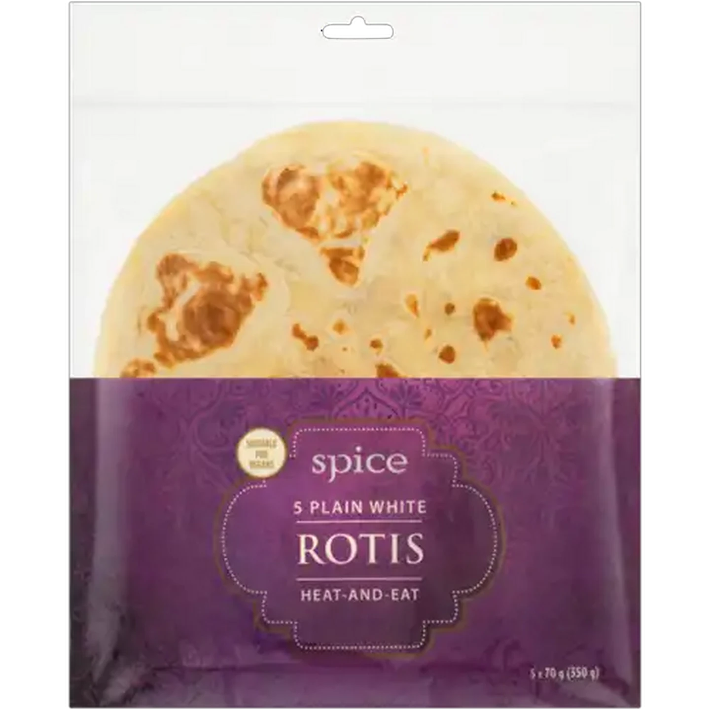Image of Spice Plain White Roti 5 Pack