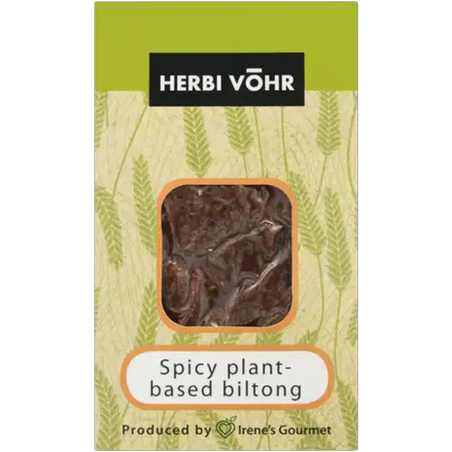 Image of Irene's Herbi Vōhr Spicy Plant-Based Biltong 100g