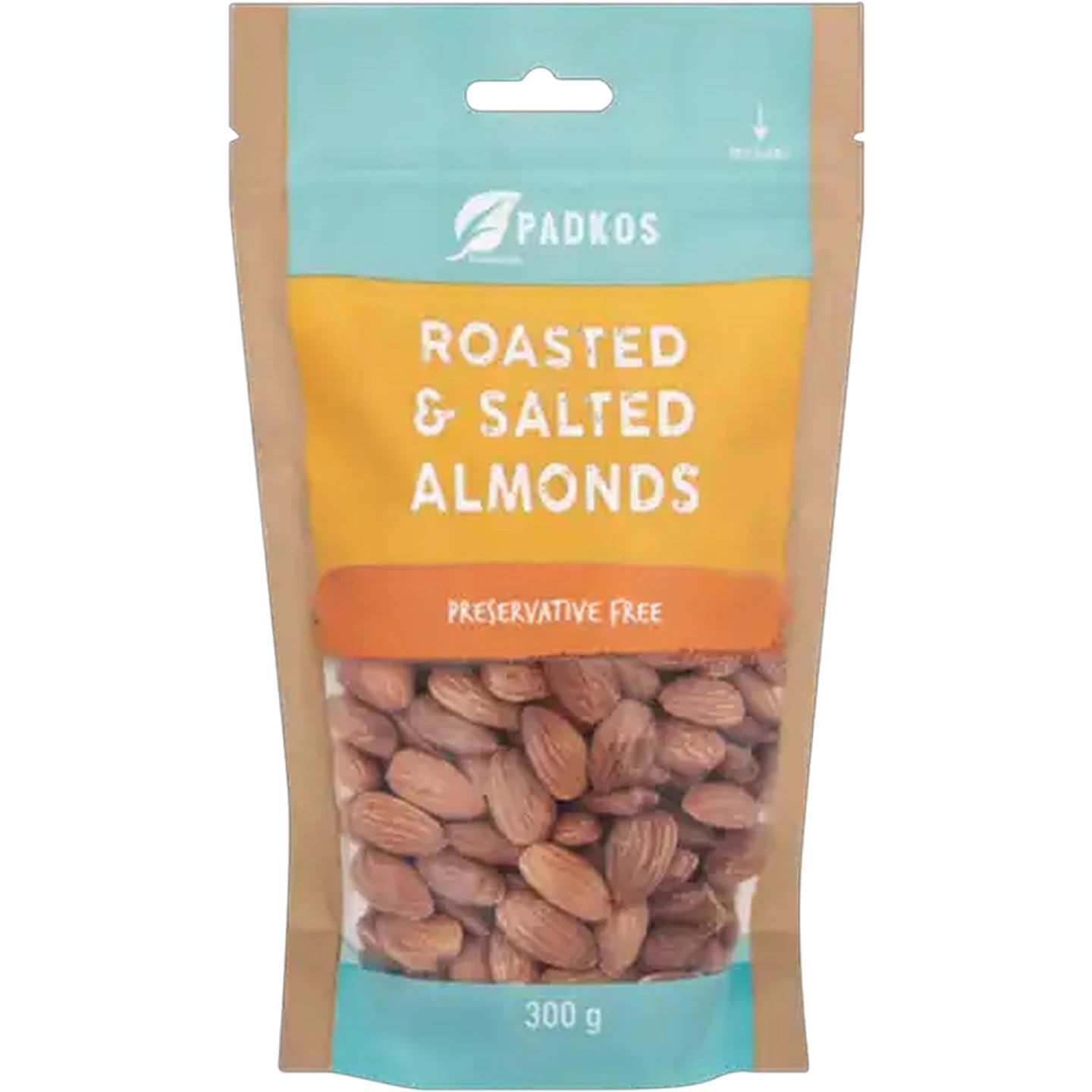 Image of Padkos Roasted & Salted Almonds 300g