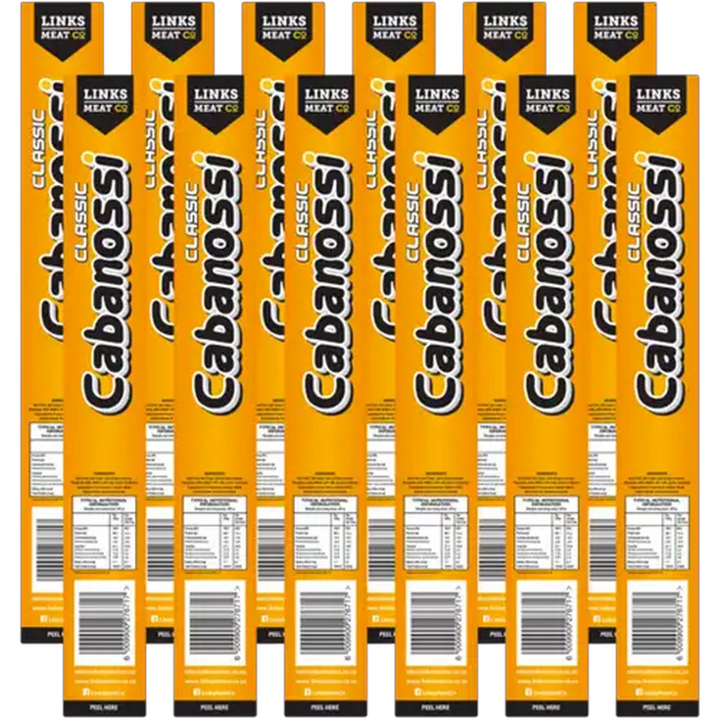 Image of Links Meat Co Classic Cabanossi Stick 25 x 40g
