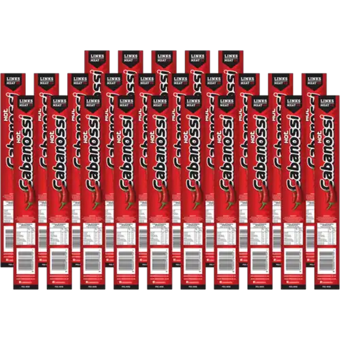 Image of Links Meat Co Hot Cabanossi Stick 25 x 40g