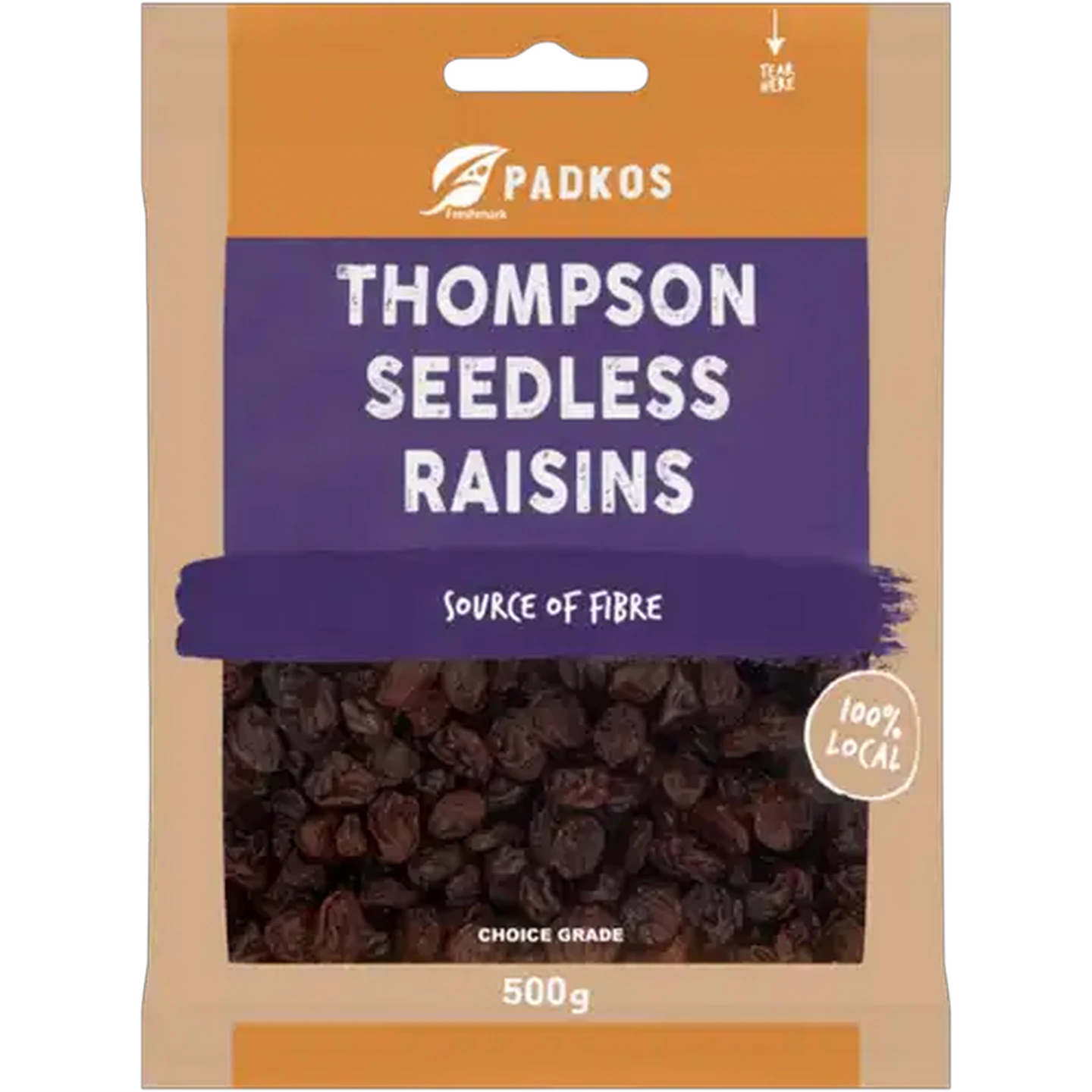 Image of Padkos Seedless Raisins 500g