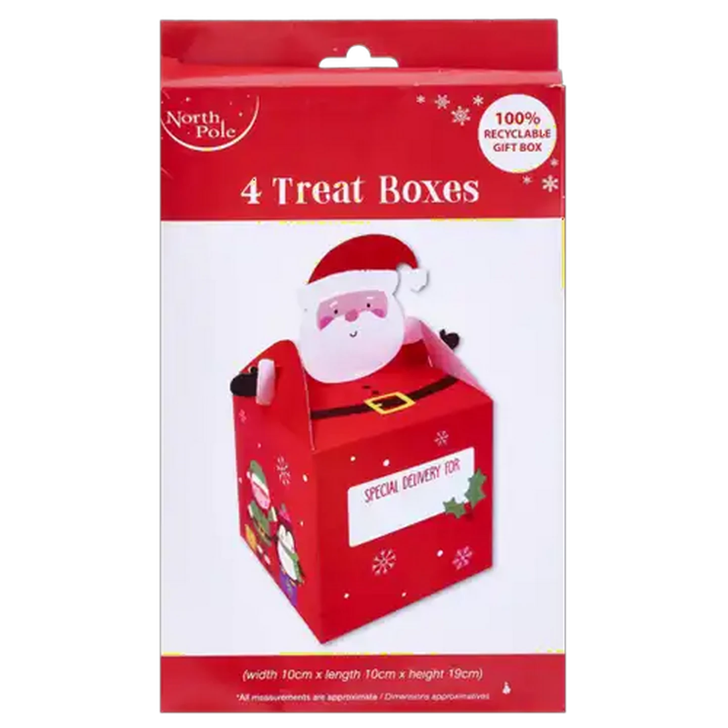 Image of North Pole Christmas Treat Box 4-Pack
