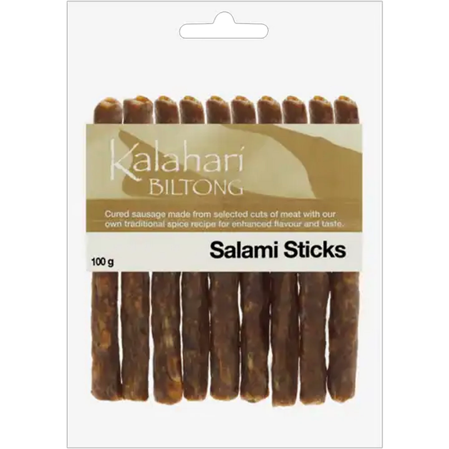 Image of Kalahari Biltong Salami Sticks 100g