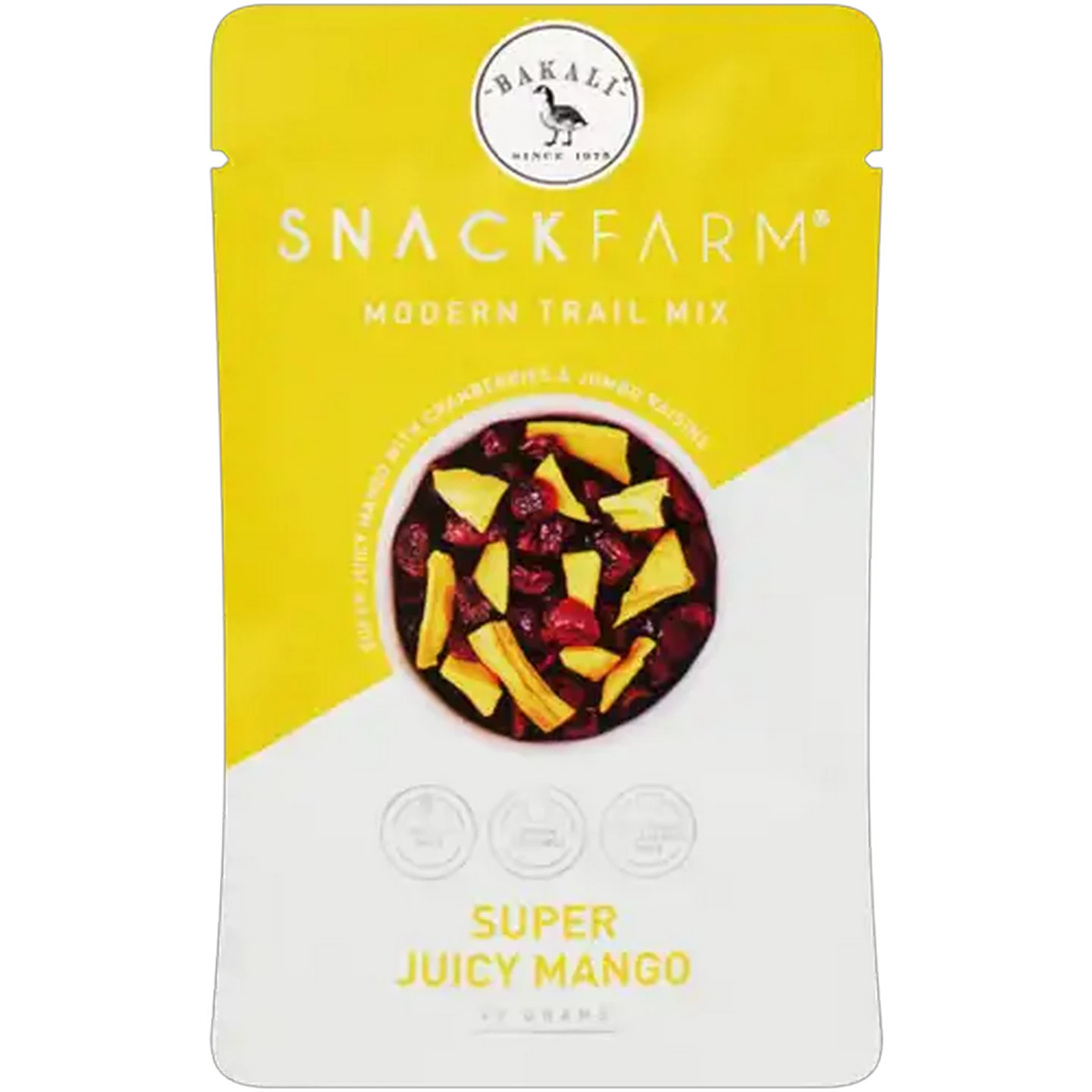 Image of Bakali Snack Farm Super Juicy Mango Modern Trail Mix 45g