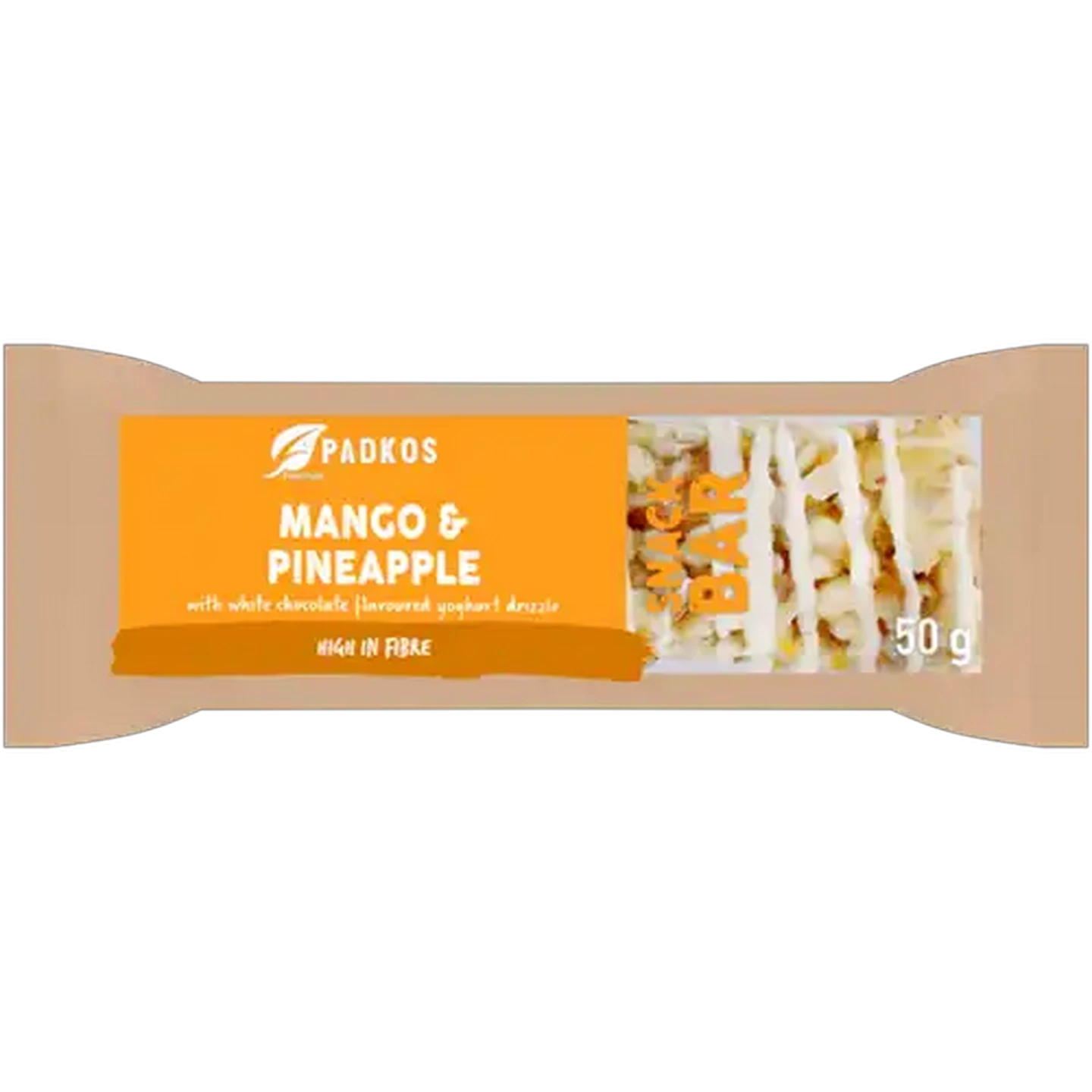 Image of Padkos Mango & Pineapple Snack Bar 50g
