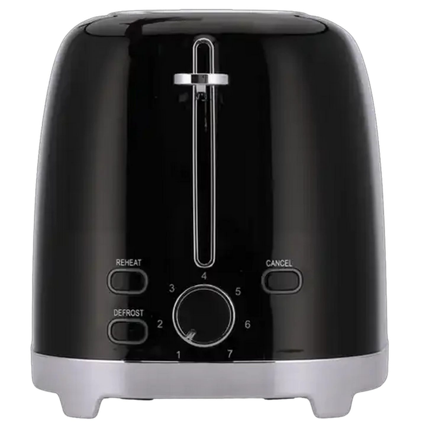 Image of Platinum Pure Black 2-Slice Toaster 930W