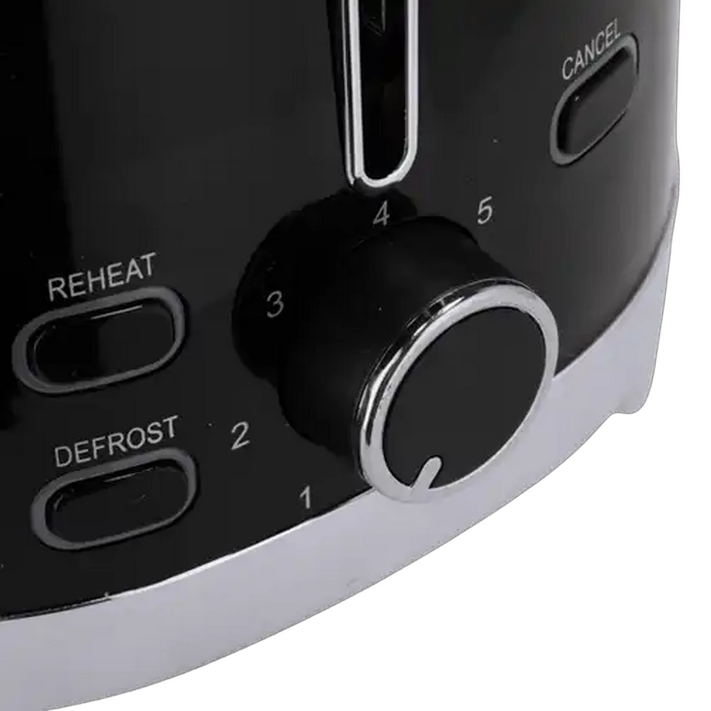 Image of Platinum Pure Black 2-Slice Toaster 930W