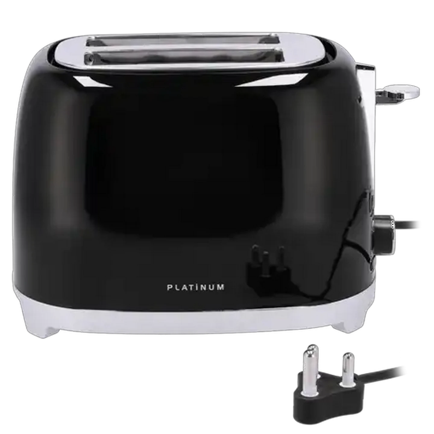 Image of Platinum Pure Black 2-Slice Toaster 930W
