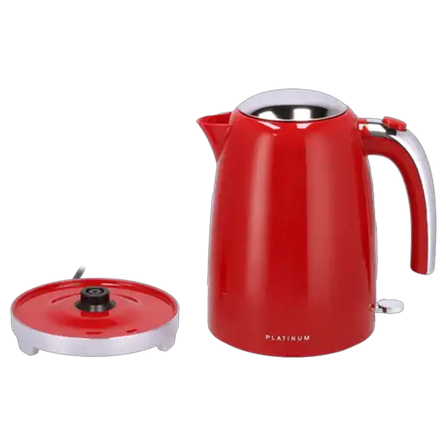 Image of Platinum Pure Red Cordless Kettle 1.7L