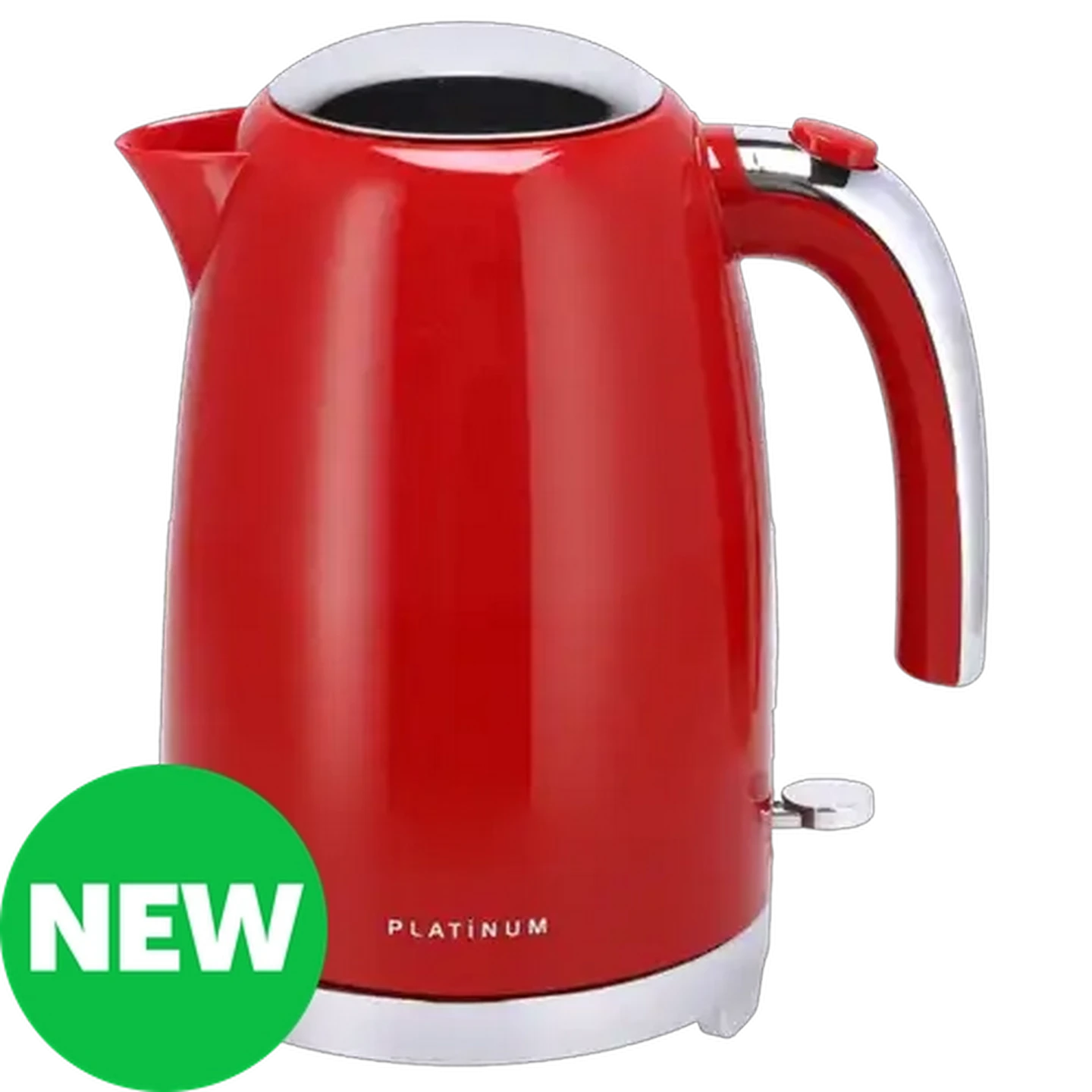 Image of Platinum Pure Red Cordless Kettle 1.7L