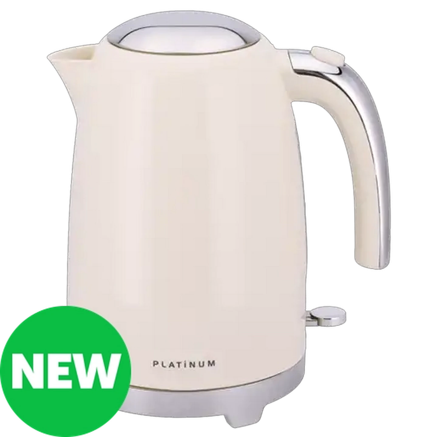 Image of Platinum Pure Cream Cordless Kettle 1.7L