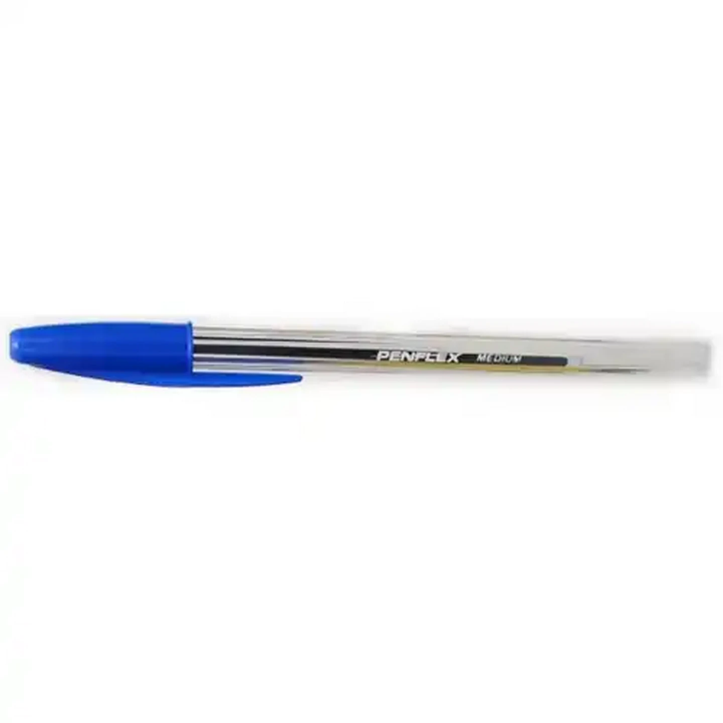 Image of Penflex Medium Ballpoint Pens 1mm  5-Pack (Colour May Vary)